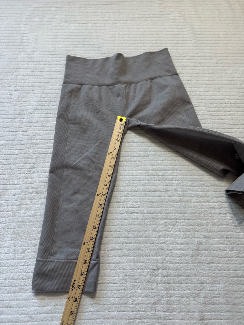 lululemon athletica Gray Cropped High-Rise Leggings - Picture 5 of 6